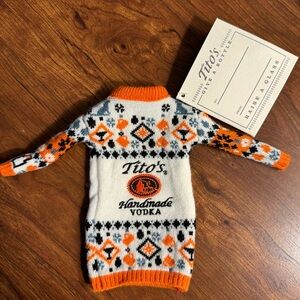 Tito’s Vodka Bottle Sweater